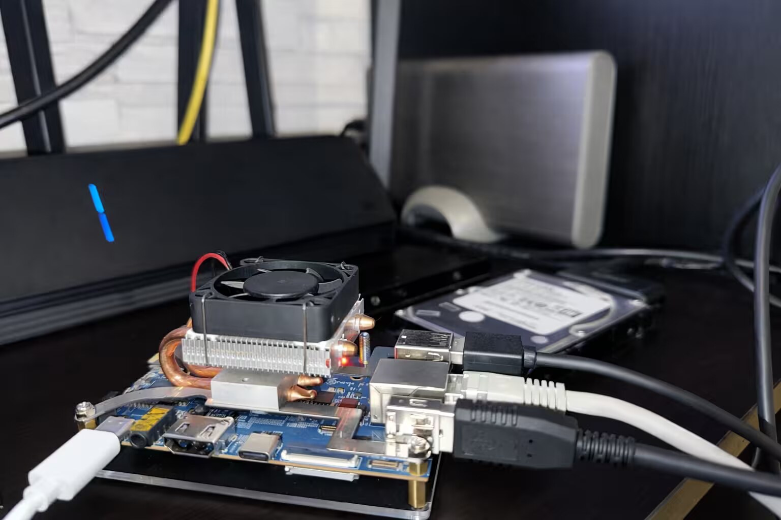 Orange Pi 5 home server project preview