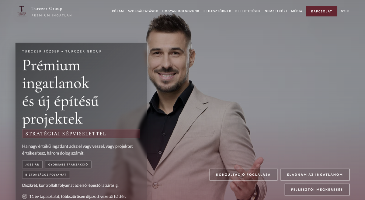 Turczer Group project preview